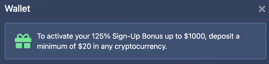 Sportbet.one Promotion for Crypto Casinos 