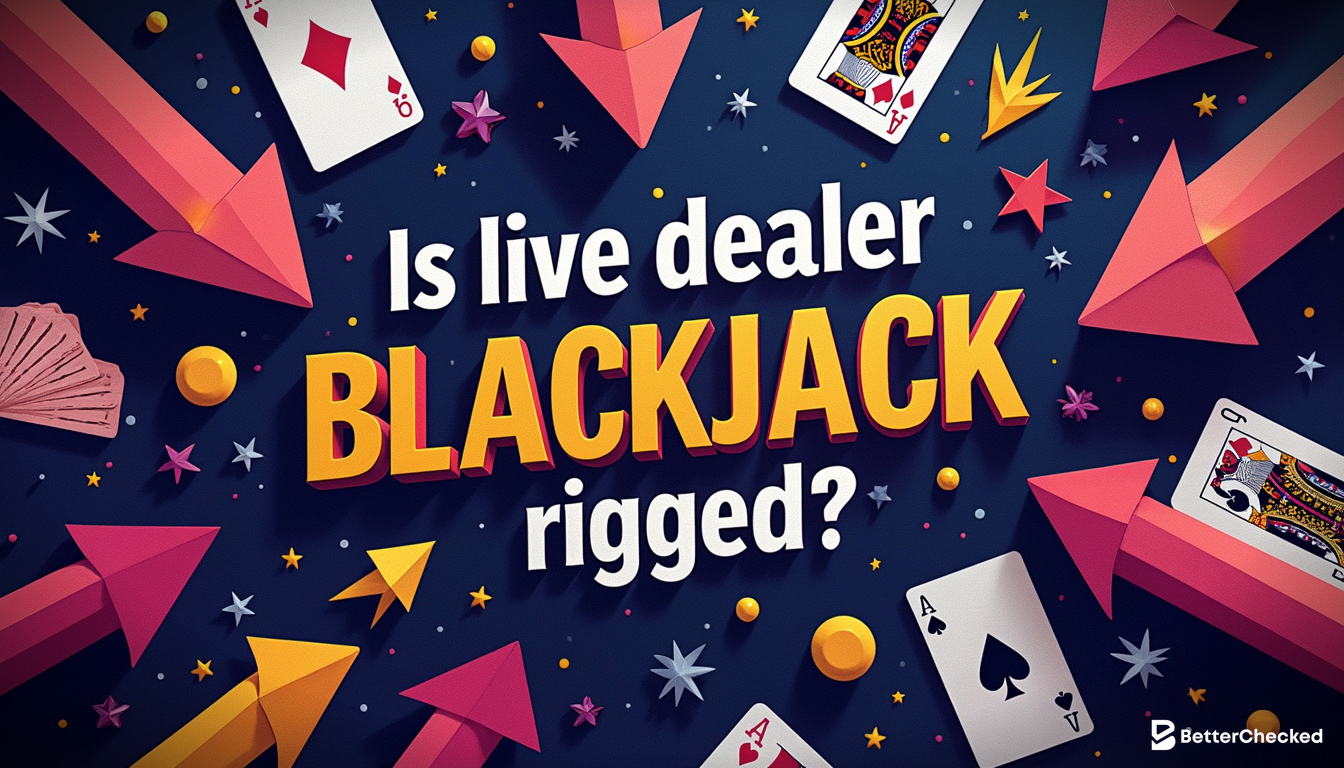 Banner image for Is Live Dealer Blackjack Rigged? We Took a Look Behind the Scenes - Live Dealer Casino Blog