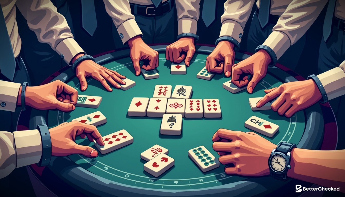 Banner image for Shocking mahjong bust: Macau police arrest four in illegal gambling raid