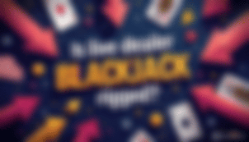 Banner image for Is Live Dealer Blackjack Rigged? We Took a Look Behind the Scenes - Live Dealer Casino Blog