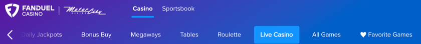 Details of FanDuel Casino