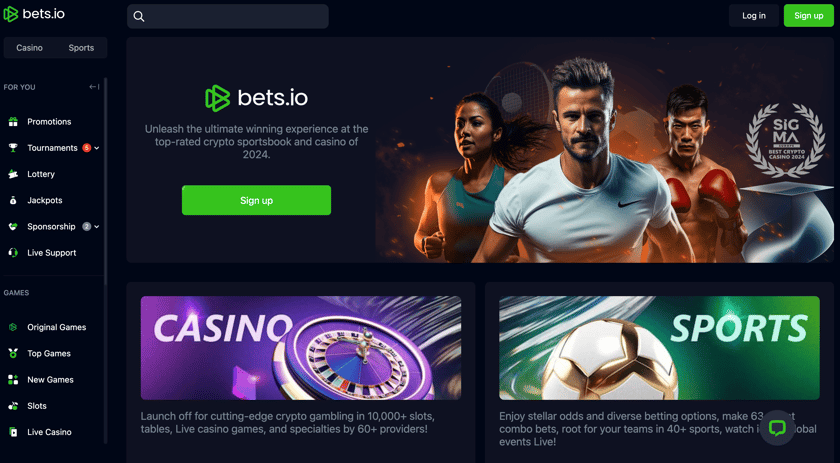Details of Bets.io